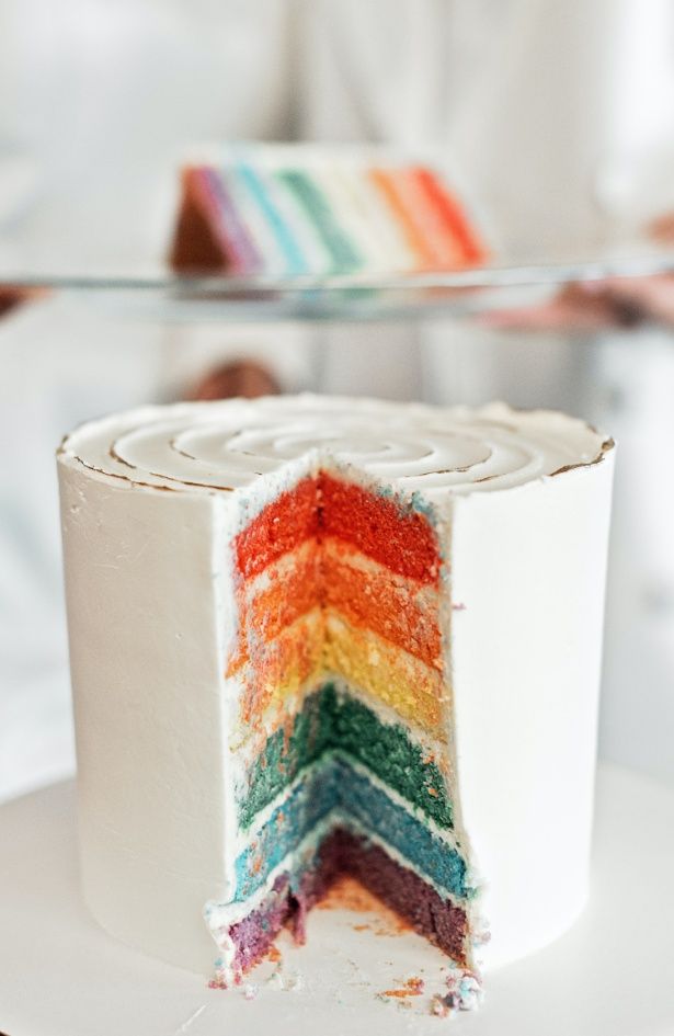 Rainbow cake: Kolač koji podseća na dugu