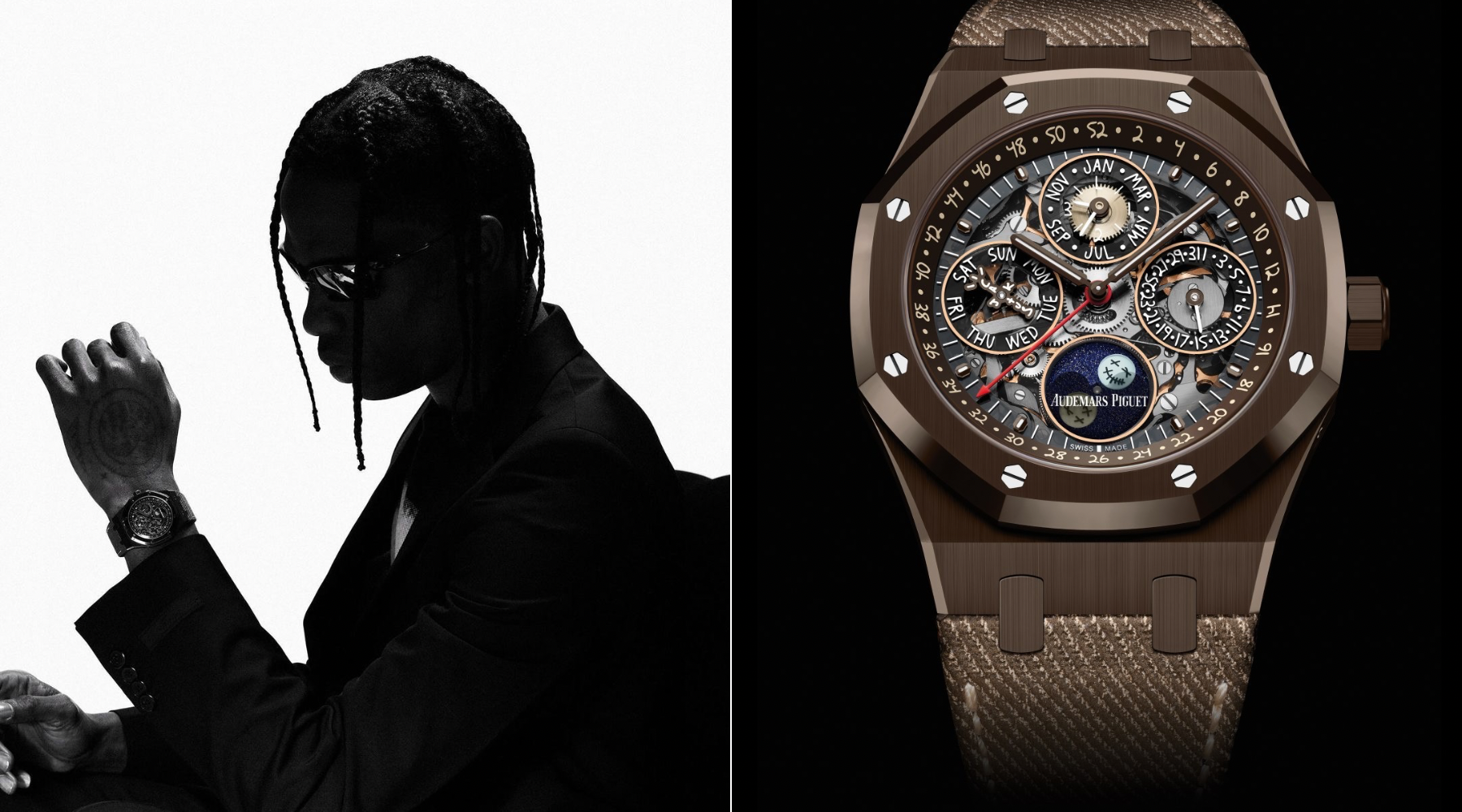 Travis Scott i Audemars Piguet predstavili prvu saradnju: Da li će „The Chocolate AP“ postati najpoželjniji sat na sceni?