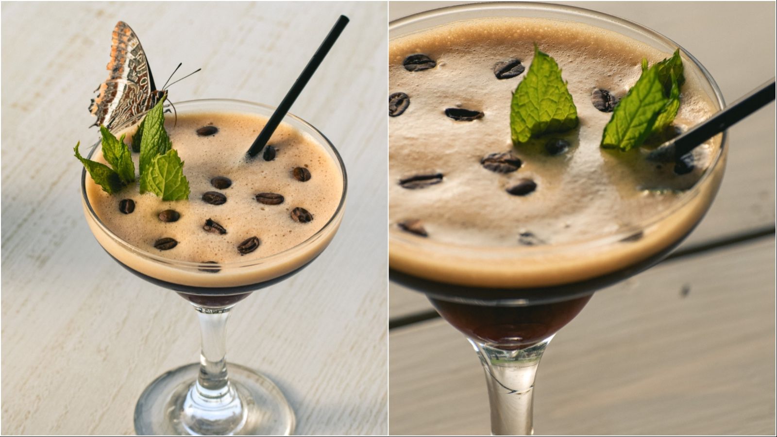 Praznični koktel: Gingerbread espresso mocktini