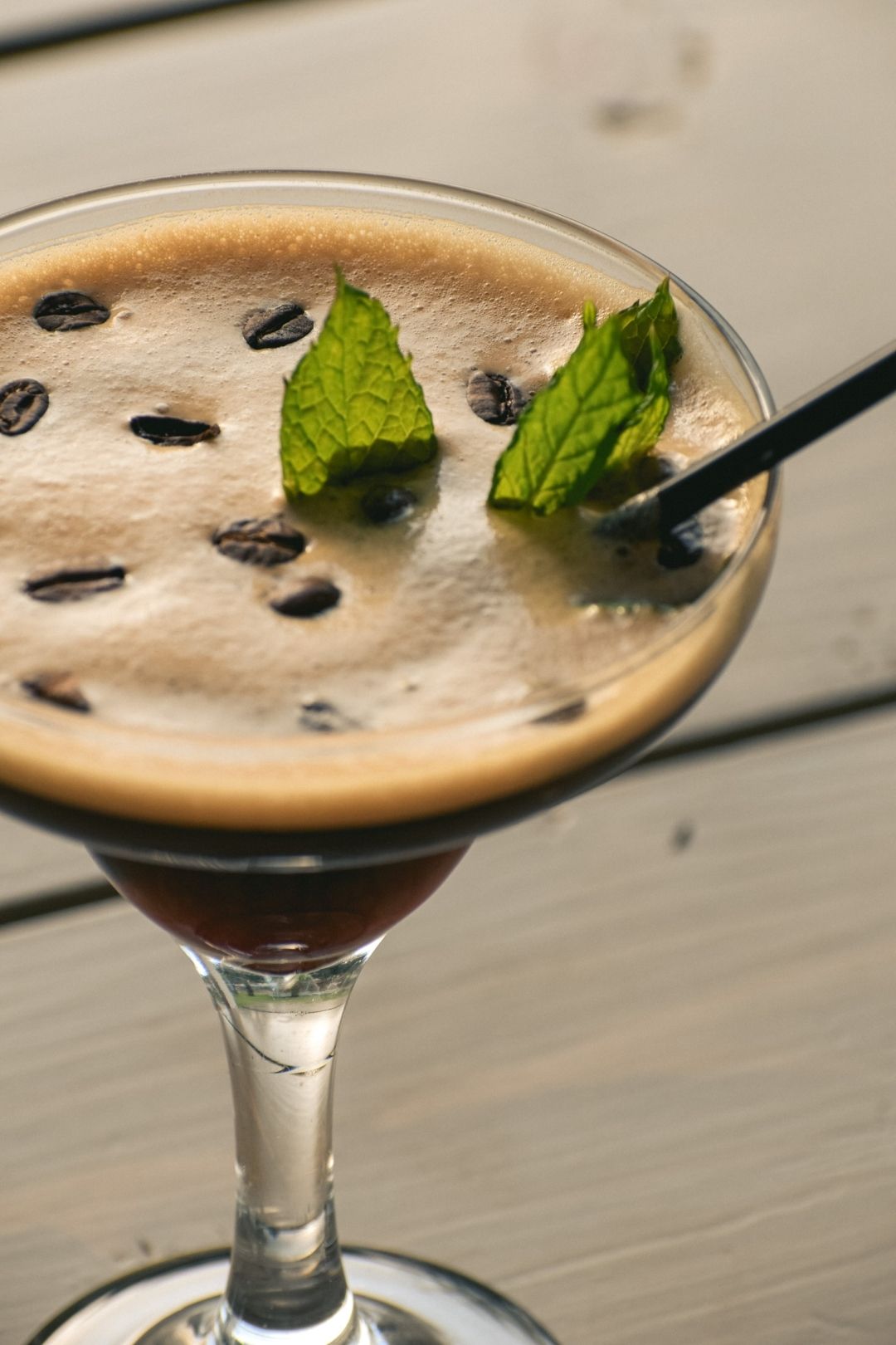 Praznični koktel: Gingerbread espresso mocktini