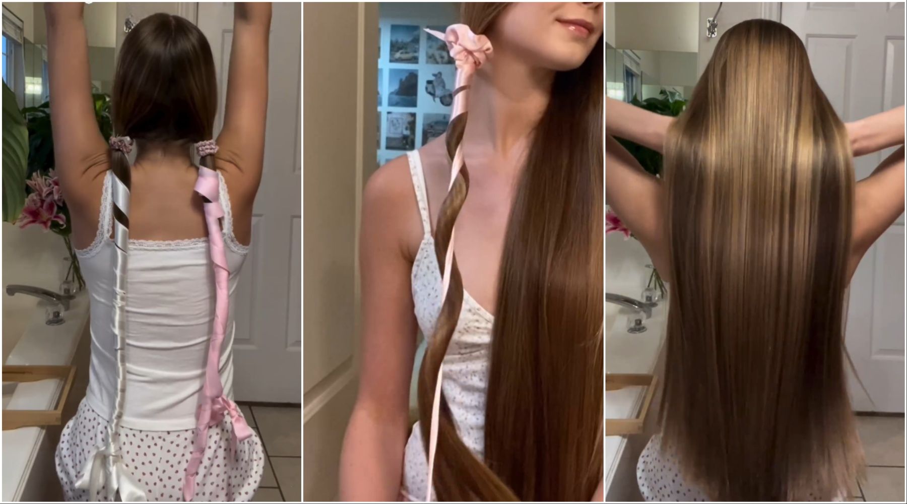 Heatless straight hair: Kako postižemo perfektno ravnu kosu uz pomoć svilenih tračica?