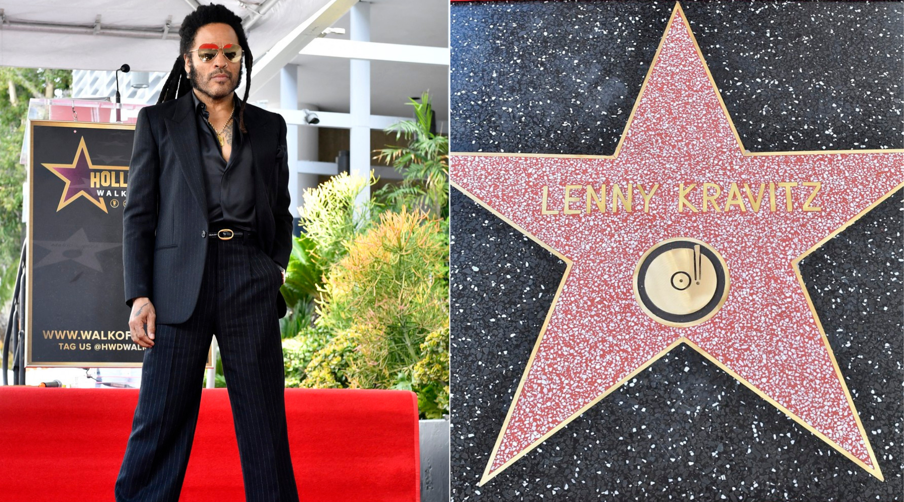 Lenny Kravitz dobio je počasnu zvezdu na Bulevaru slavnih