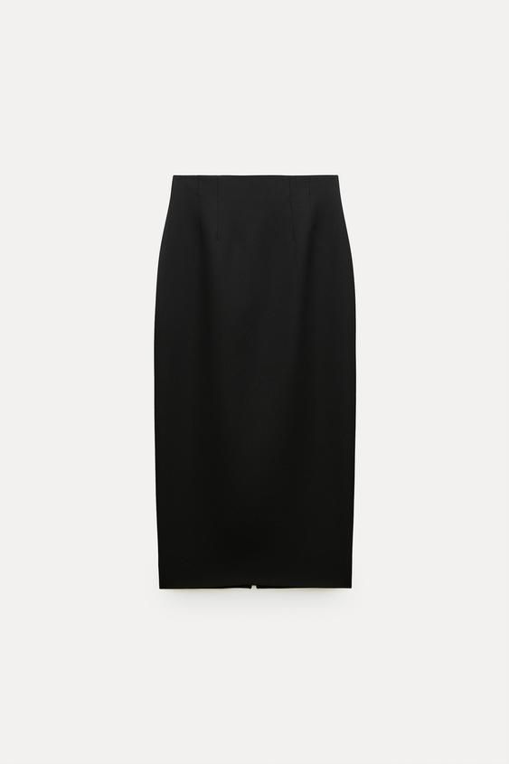 zara midi uska suknja