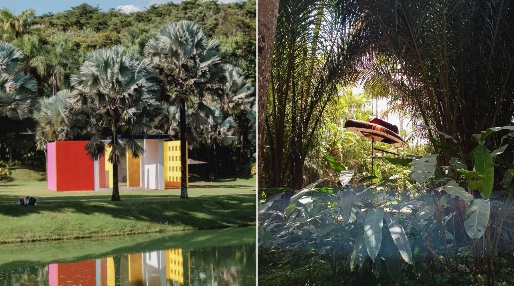 Habitus savremene umetnosti među palmama: Umetnički park u Brazilu koji želimo da posetimo