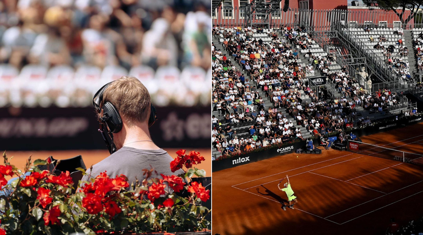 Tennis news: Stižu nam dva dokumentarna filma, a u centru Rima otvoren je i pop-up teniski teren za javnost