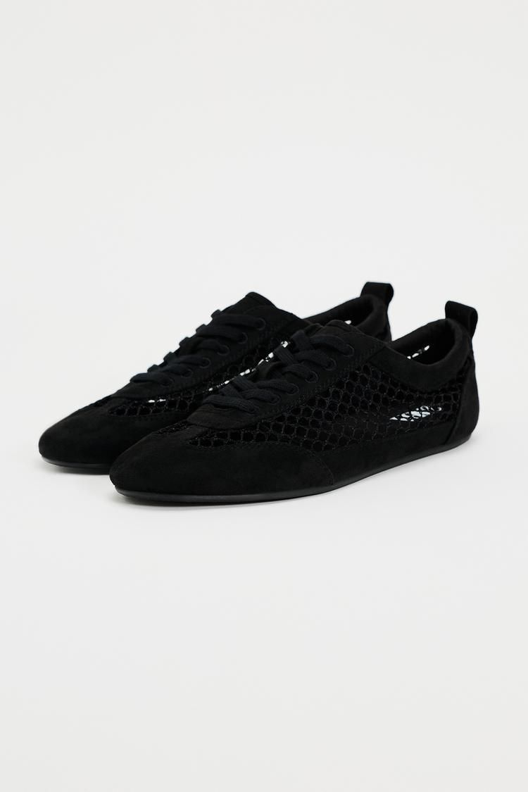 zara mrežaste baletanke mesh flats 2024 4