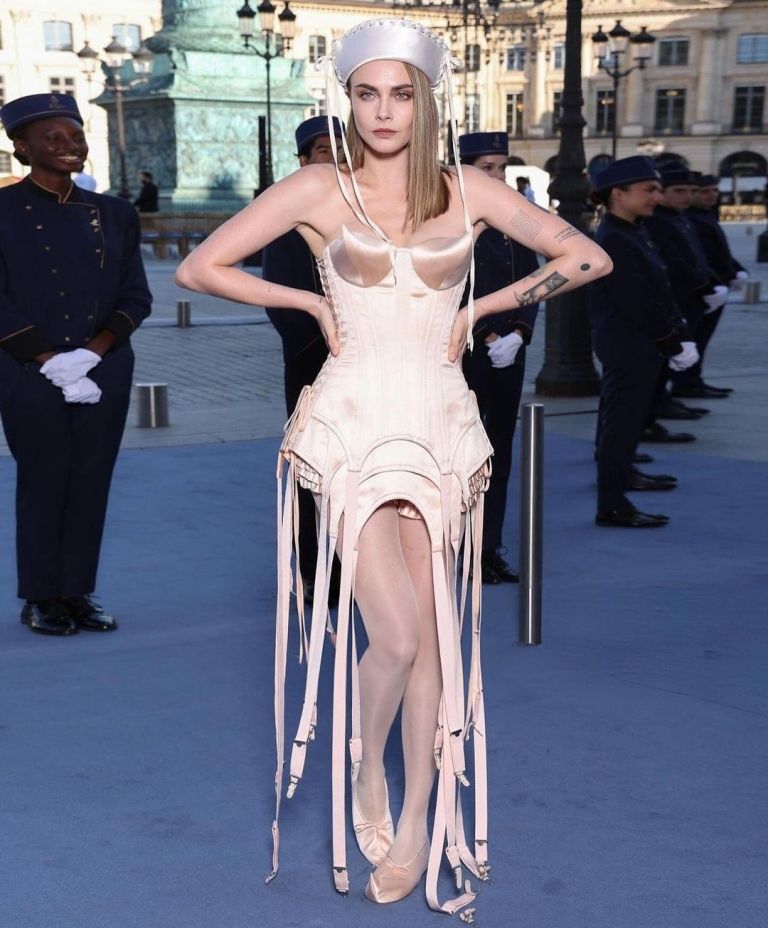 Cara Delevingne i Jean Paul Gaultier haljina: Madonna kao muza