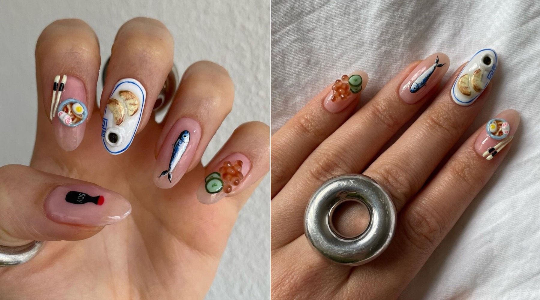 3D food nails manikir je sve što želimo ovog leta