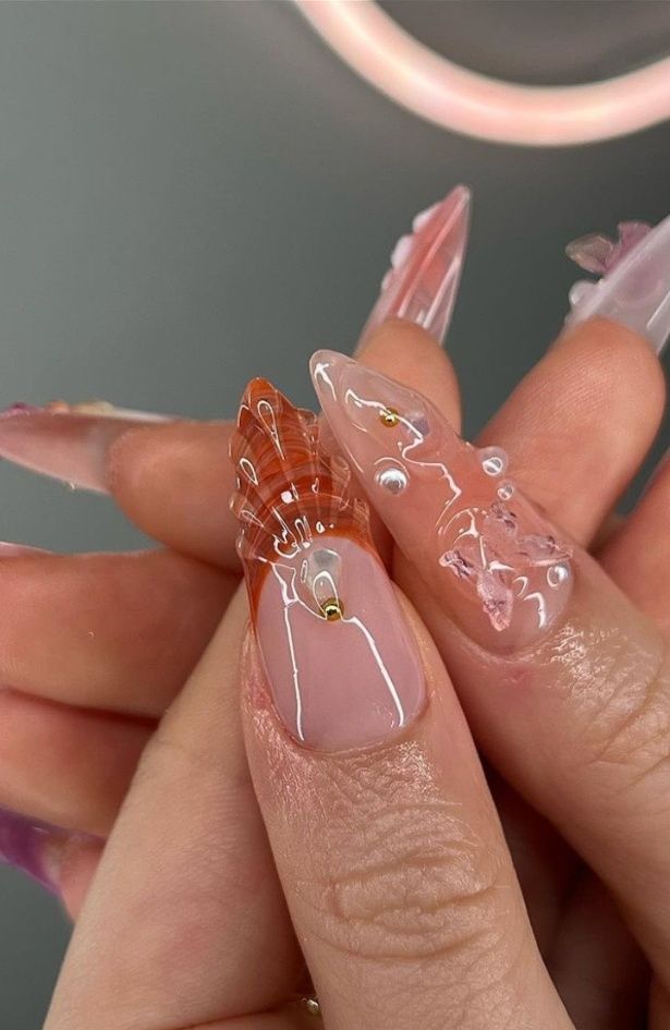 Seashell nails: Trend koji ponovo budi naše mermaidcore fantazije