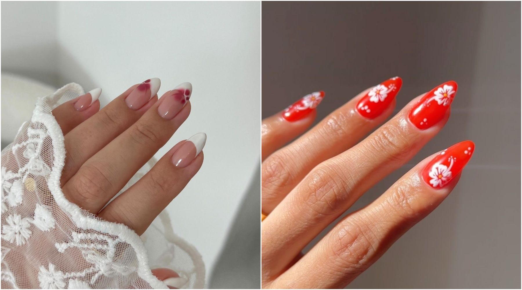 Hibiscus nails: Donosimo cvetni nail art trend koji isprobavamo ovog leta