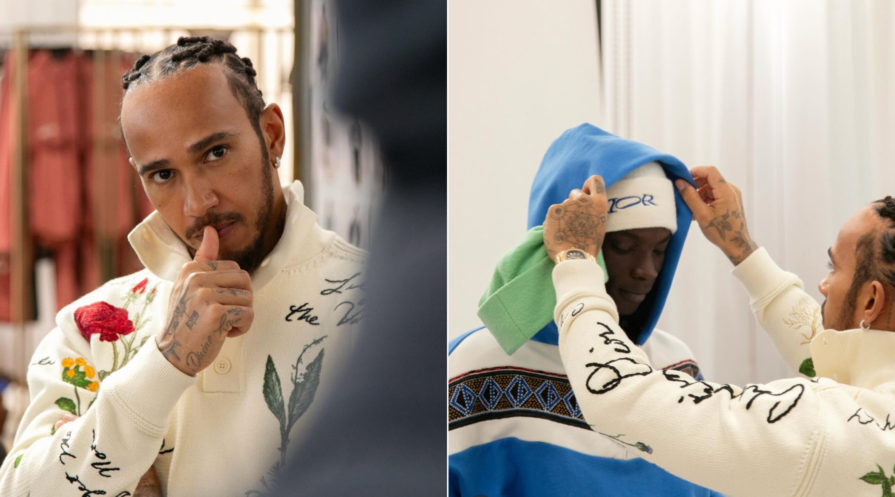 Vežite se, fashion trka počinje: Lewis Hamilton kreira novu lifestyle kolekciju za modnu kuću Dior