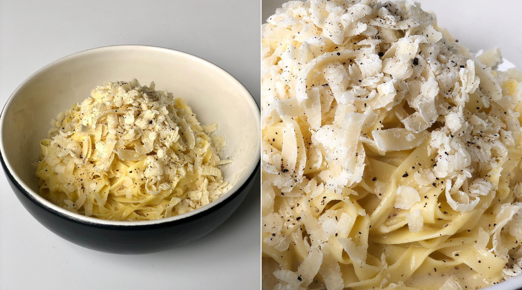 U originalnom receptu za Fettuccine Alfredo koriste se tri sastojka, a pasta je spremna za manje od pet minuta