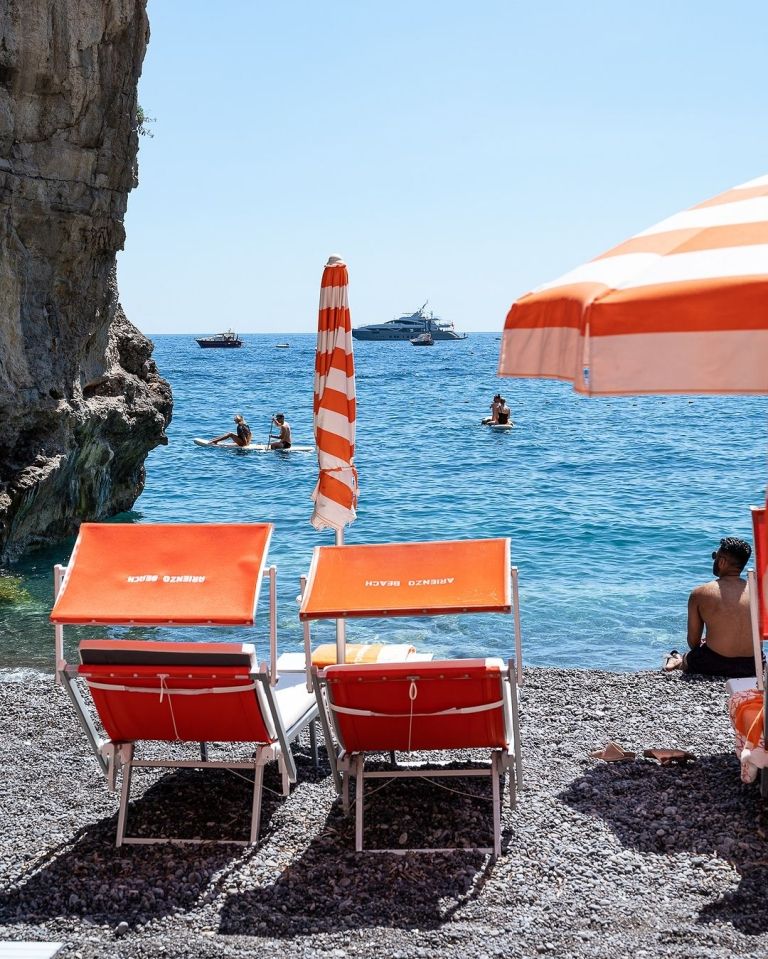 pozitano beach bar arienzo beach club italija amalfi