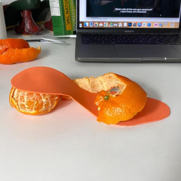 Canapés Clementine pump: Štikle u obliku mandarine koje želimo