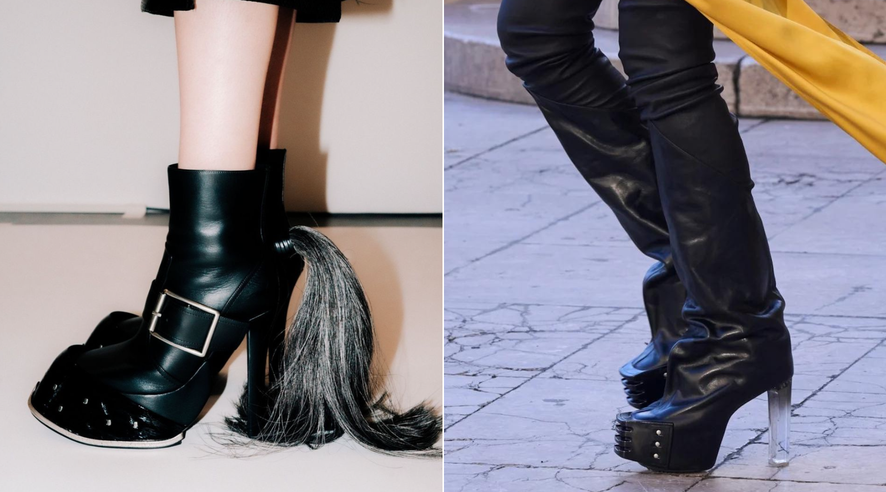 McQueen Hoof Boot: IT model sezone ili sinergija Tabi i Rick Owens Platform čizama?