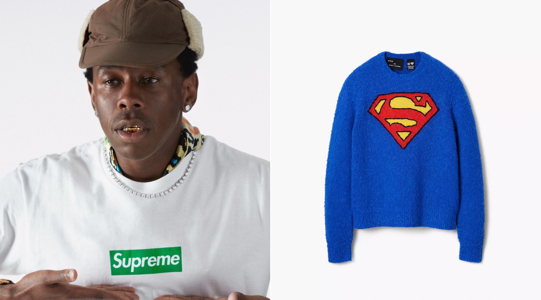 Dok nestrpljivo čekamo Tyler, The Creator x Supreme kolaboraciju, Marc Jacobs vraća nas u devedesete Superman džemperom