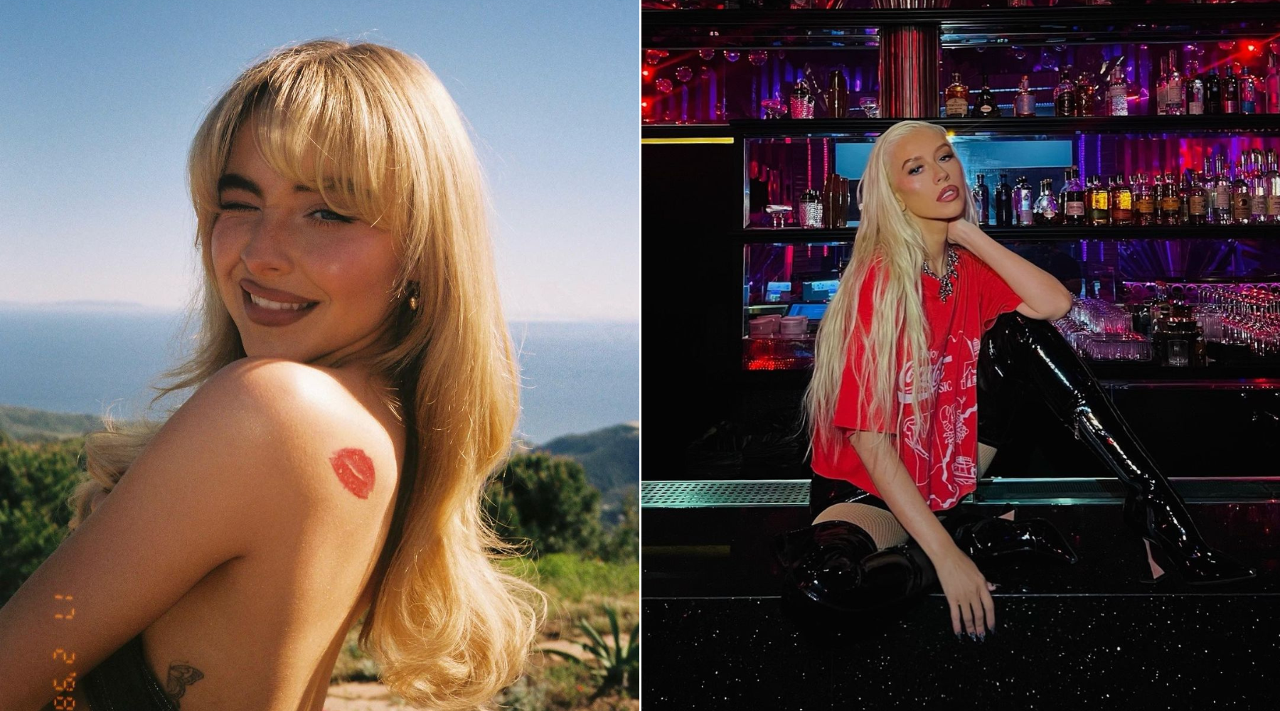 Christina Aguilera i Sabrina Carpenter ukrstile glasove, te se pitamo da li uskoro stiže hit godine?