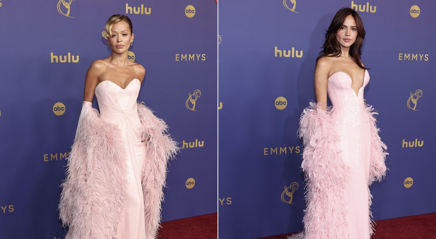 Twinning on red carpet: Da li je Tamara Ralph znala da će dve zvezde doći na Emmy nagrade u sličnim haljinama sa njenim potpisom?