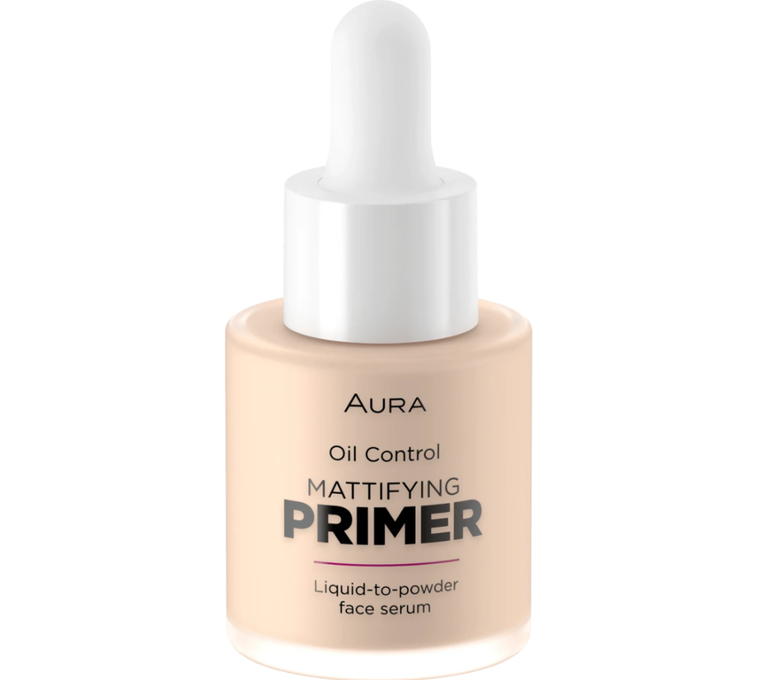 aura oil control mattifying primer