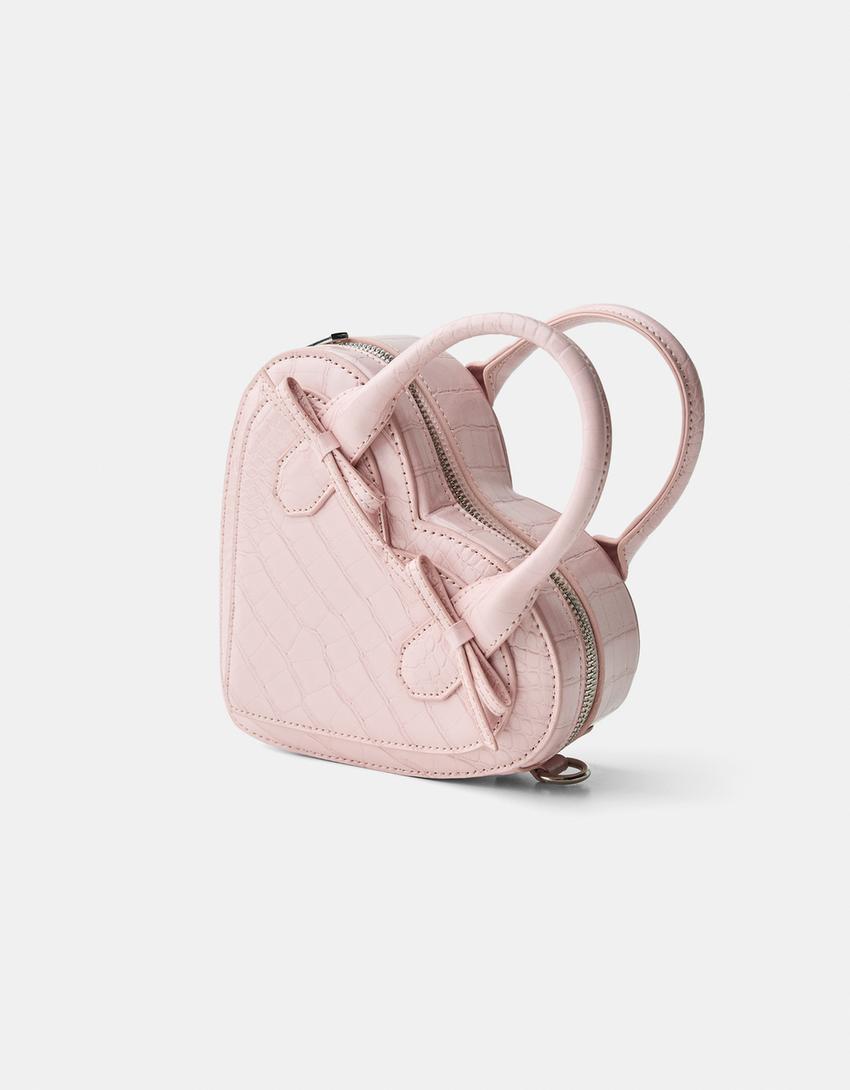 bershka roze torba