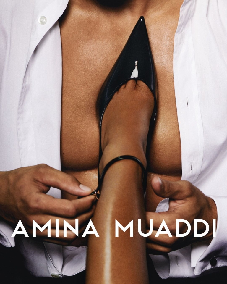 Amina Muaddi DROP 24/25: Kampanja koja vraća seks u modu