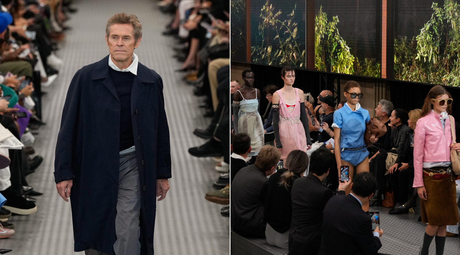 Willem Dafoe prošetao Miu Miu pistom na kojoj je Miuccia Prada servirala library nerd estetiku