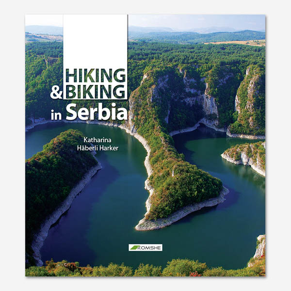 hiking and biking in serbia knjiga