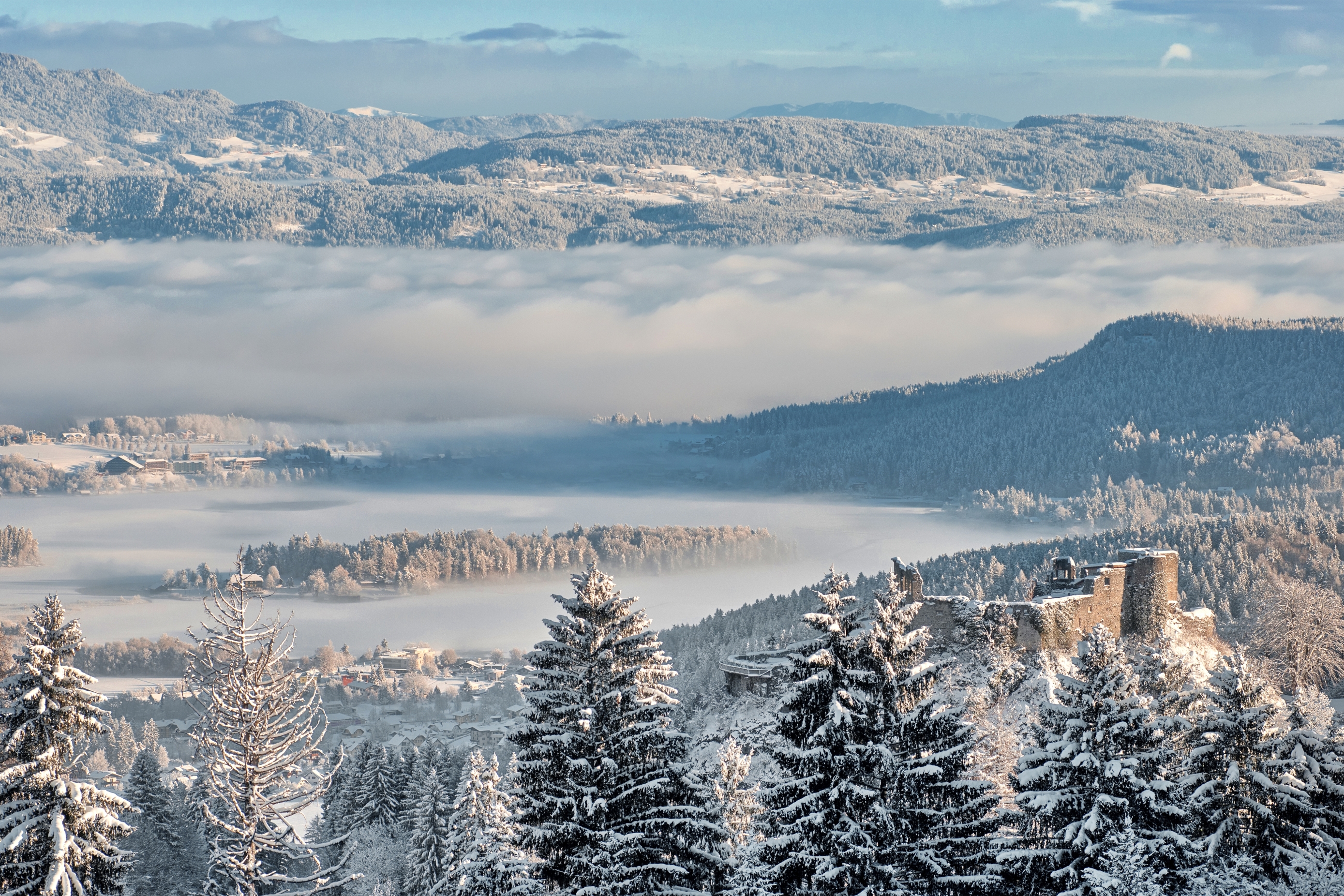 Austrija skijanje grad Filah