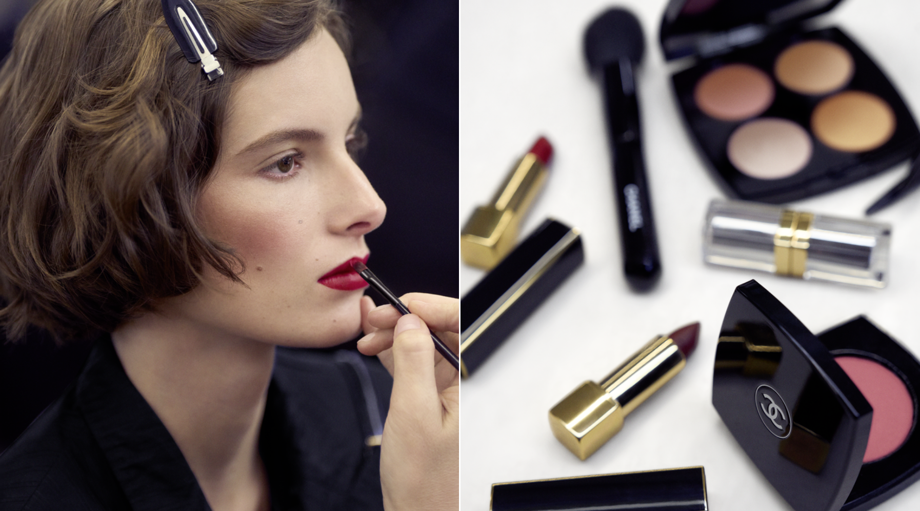 CHANEL šminka na reviji visoke mode – All about the (red) lip?