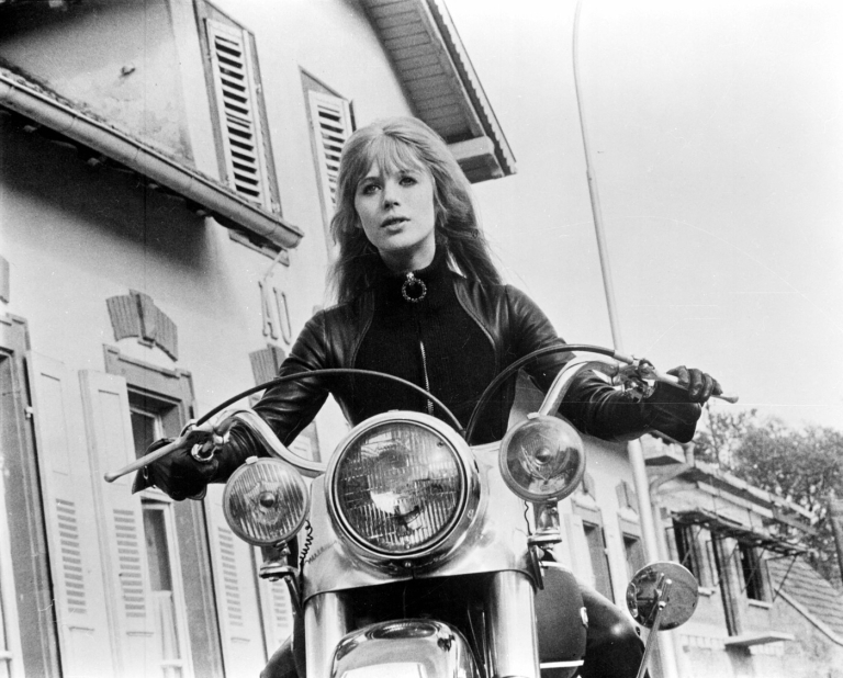 Marianne Faithfull, Mick Jagger, devojka na motorciklu, rock, rok diva