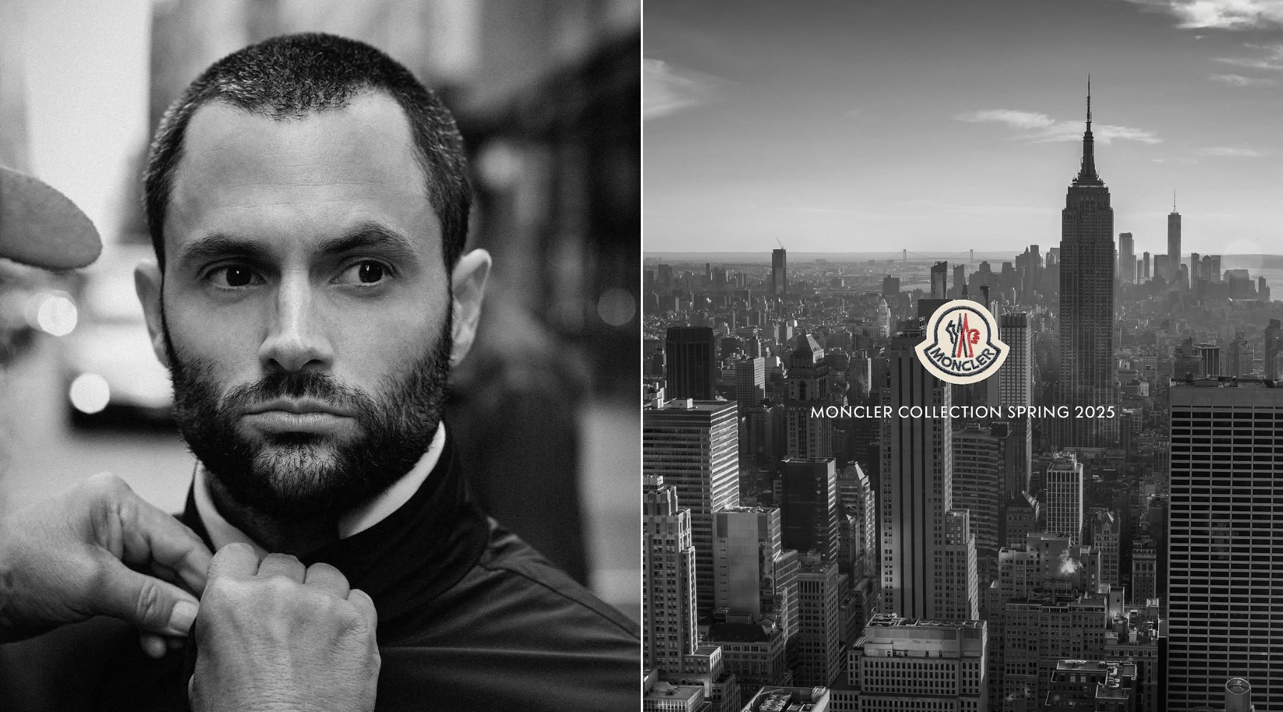 Glumac Penn Badgley je novo zaštitno lice modne kuće Moncler