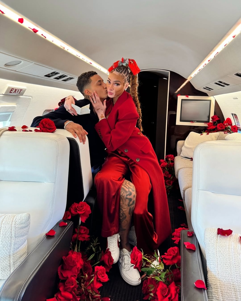 Winnie Harlow Kyle Kuzma