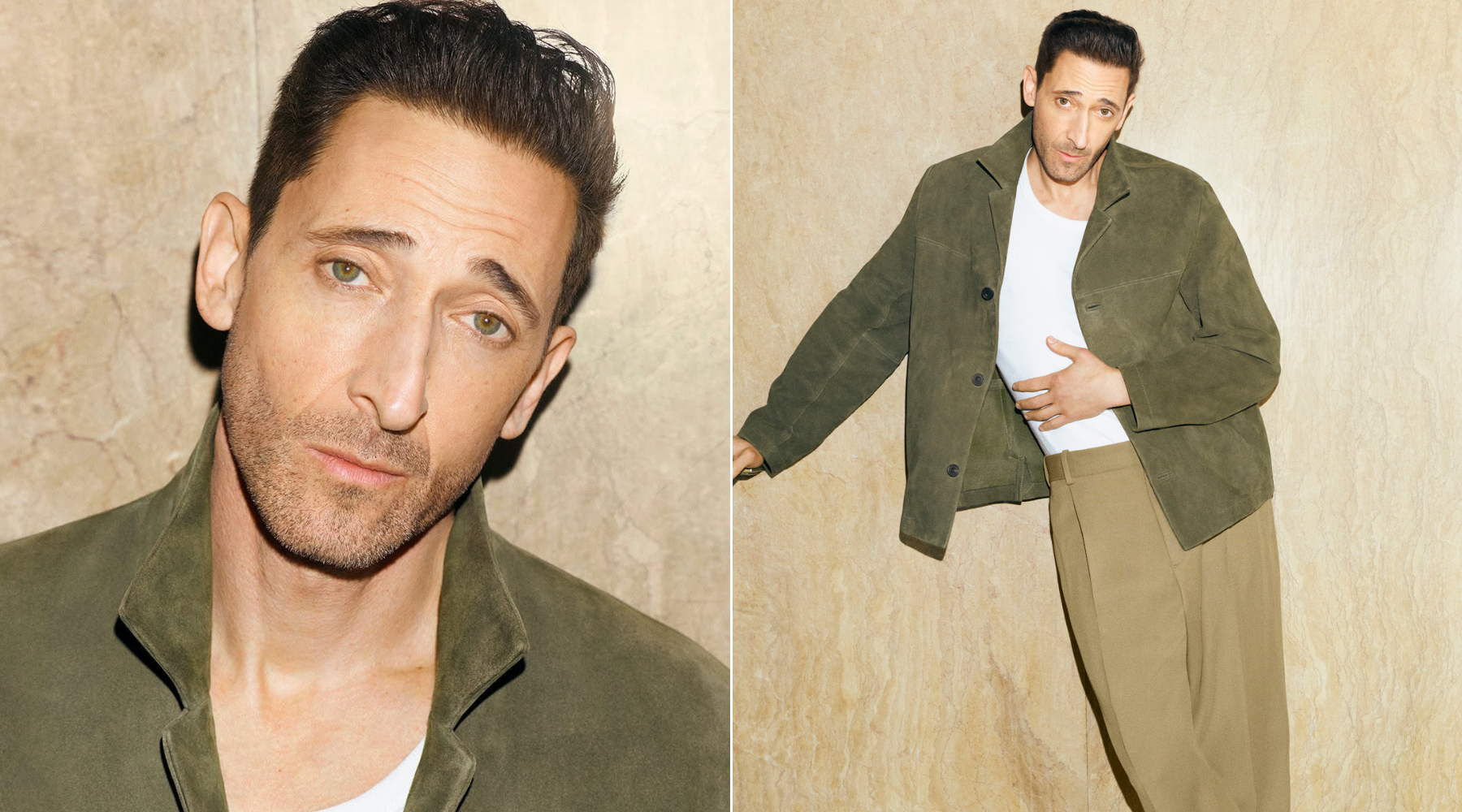 Fashion dream team: Adrien Brody je zvezda COS kampanje za proleće/leto 2025