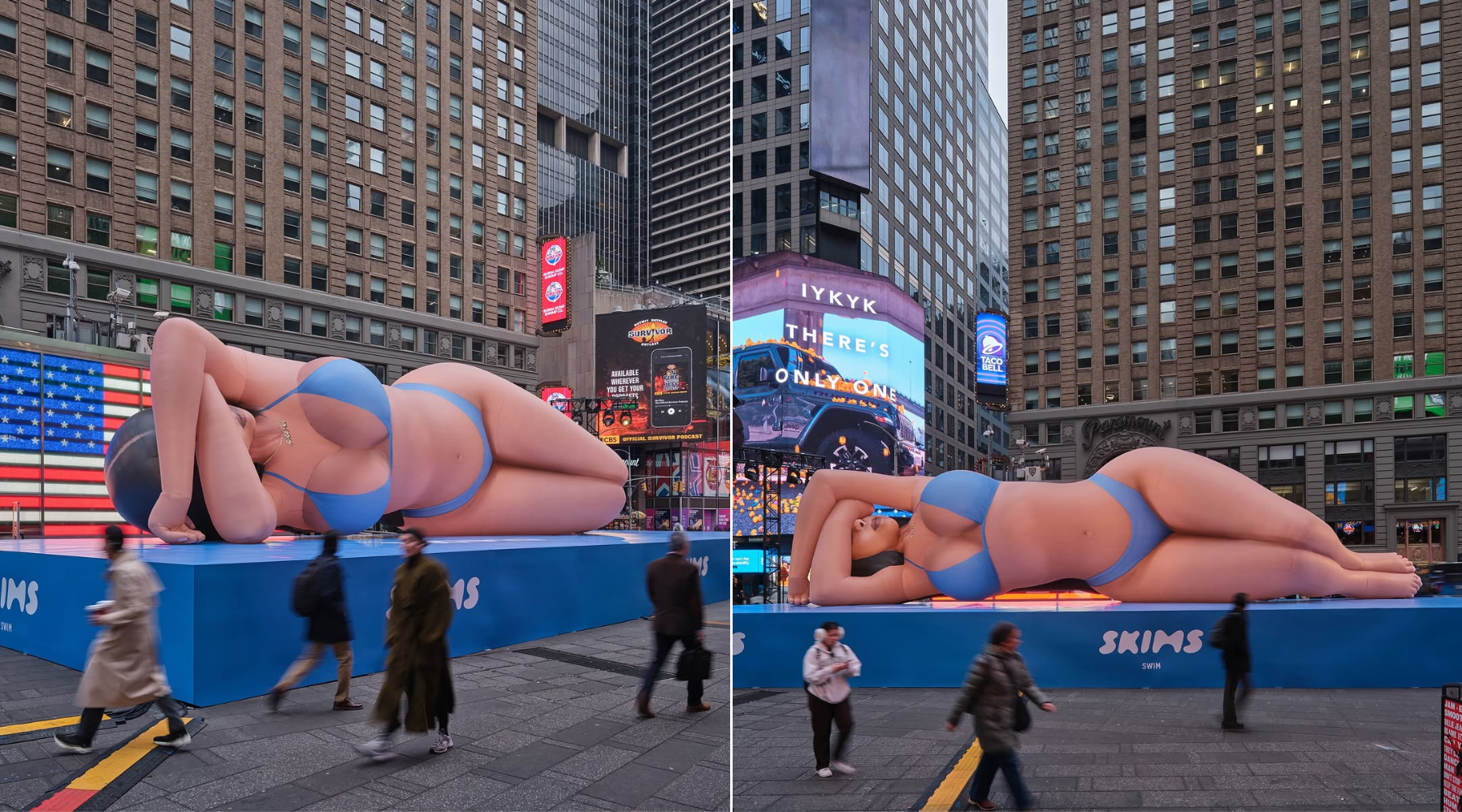 Svi pričaju o SKIMS Swim instalaciji na Times Squareu – a da li je kolekcija koju promoviše vredna hype-a?